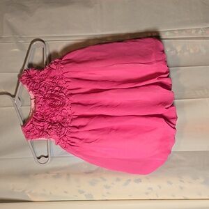 Pink Floral Baby Dress